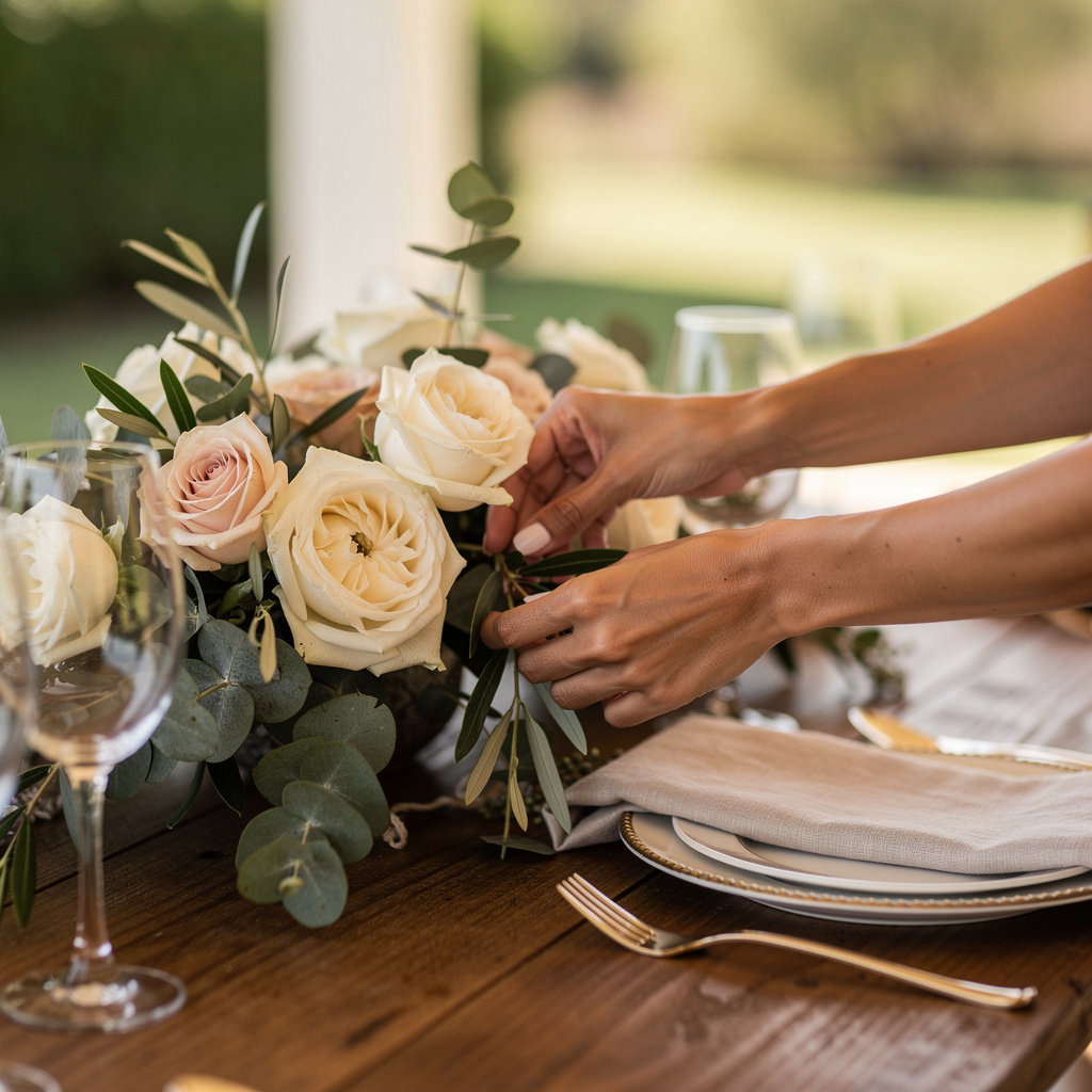 MILESTONE EVENTS GROUP managing elegant events at Villa Chanticleer venue in Healdsburg, Sonoma County